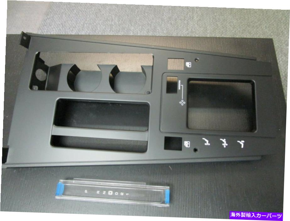 内装パーツ 84/89コルベット自動シフトコンソールプレート＆レンズ新品！座席グラフィックニース！ 84/89 corvette automatic shift console plate & lens NEW! w/seat graphics NICE!!【並行輸入品】
