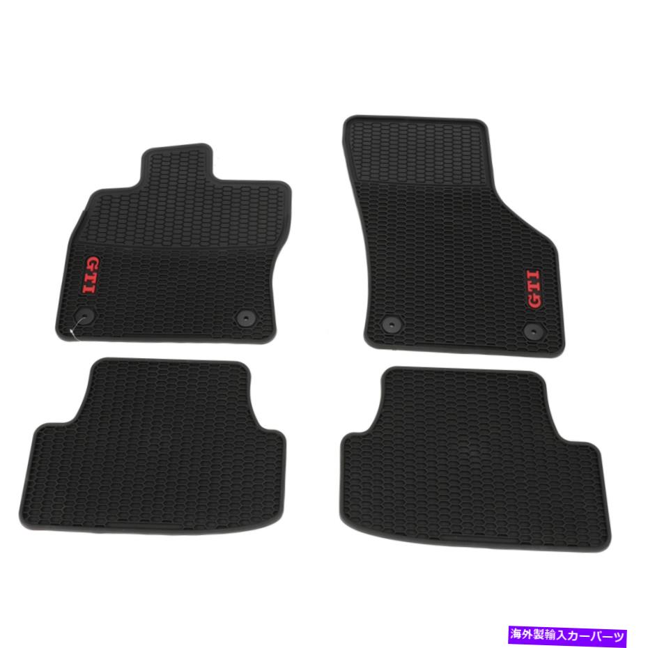 内装パーツ 商品2015-2020 vwオルクスメーンGTI MK7マールシュエントラウッドラーショーカットフット純純 - オリジナルのタイトルを表示する 新品 2015-2020 VW フォルクスワーゲン GTI MK7 オールシーズン ラバー モンスター マット セット 純正- show origin【並行輸入品】