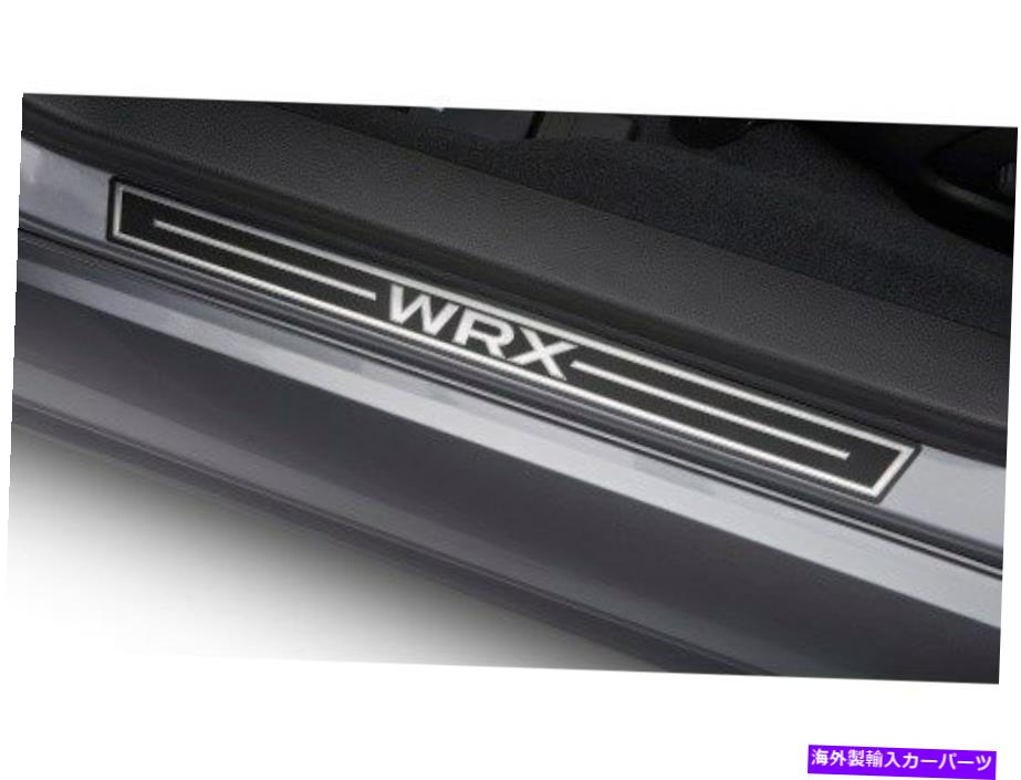 内装パーツ 2015-2020スポルWRX＆STIフロント＆リア・サイエンスシルアートE101SVA000 OEM 4個カット - オリジナルのタイトルを表示 2015-2020 スバル WRX & STI フロント & リアサイドシルプレート E101SVA000 OEM 4 個セット- show original title【並行輸入品】｜Us Custom Parts Shop USDM