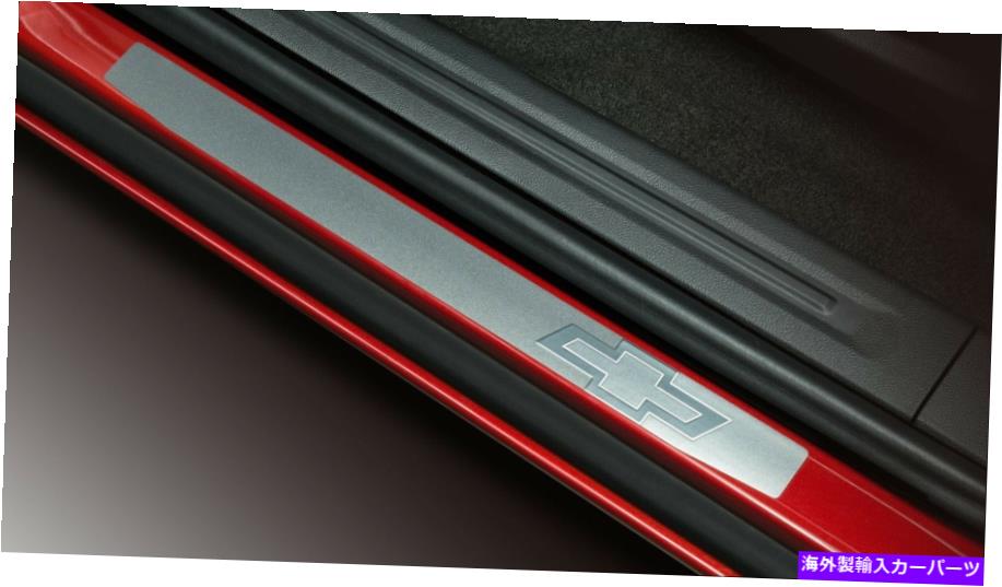 内装パーツ 2016-21 ChevyColoradoスポンシスステール=タイローショルマートGM商品232341-オリジナルのタイトルを表示 2016-21 ChevyColoradoステンレススチールボウタイロゴシルプレートGM新品 232341- show original title【並行輸入品】｜Us Custom Parts Shop USDM 70,218円