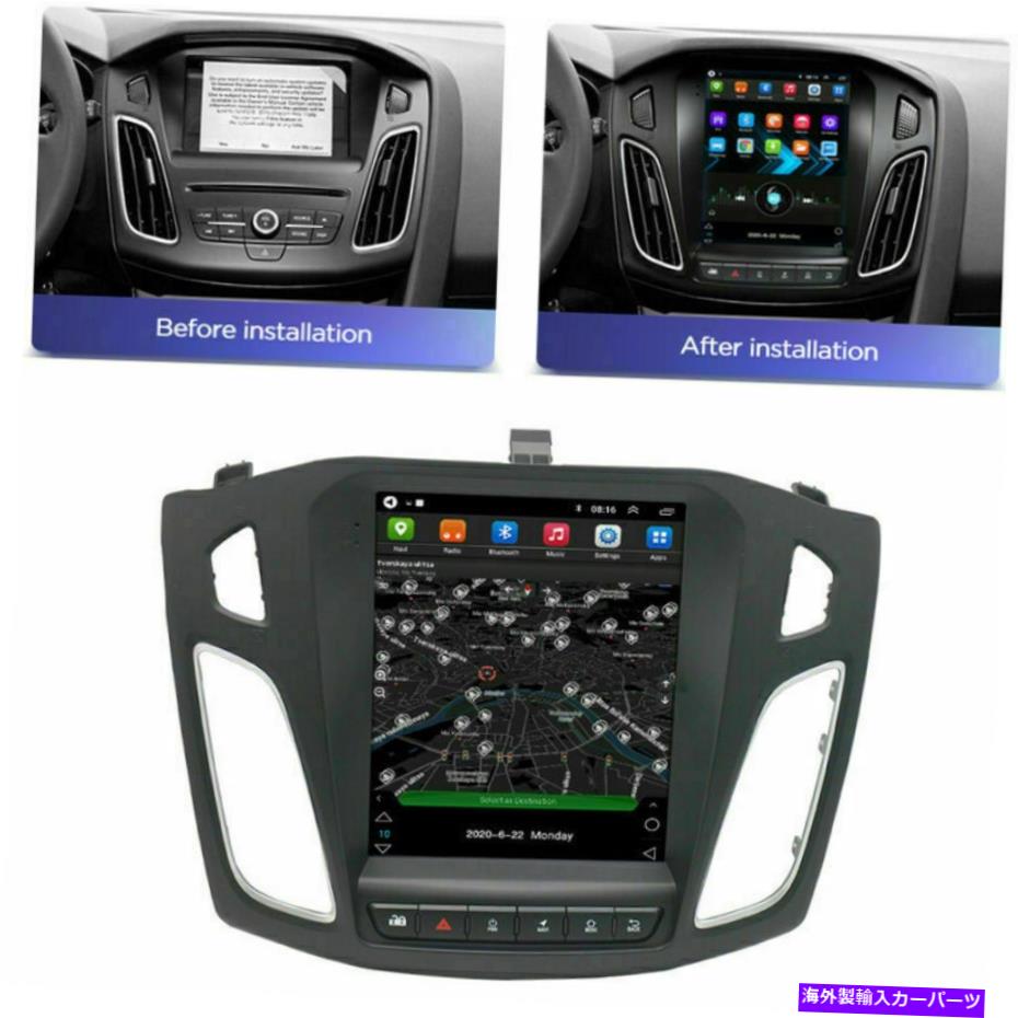 内装パーツ 9.7 "Android 10.1車のラジオスクリーンGPS Navi Wifi MP5 1080pフォーカスフォーカス 9.7" Android 10.1 Car Radio Screen GPS Navi WIFI MP5 1080P For 12-18 Ford Focus【並行輸入品】|Us Custom Parts Shop USDM