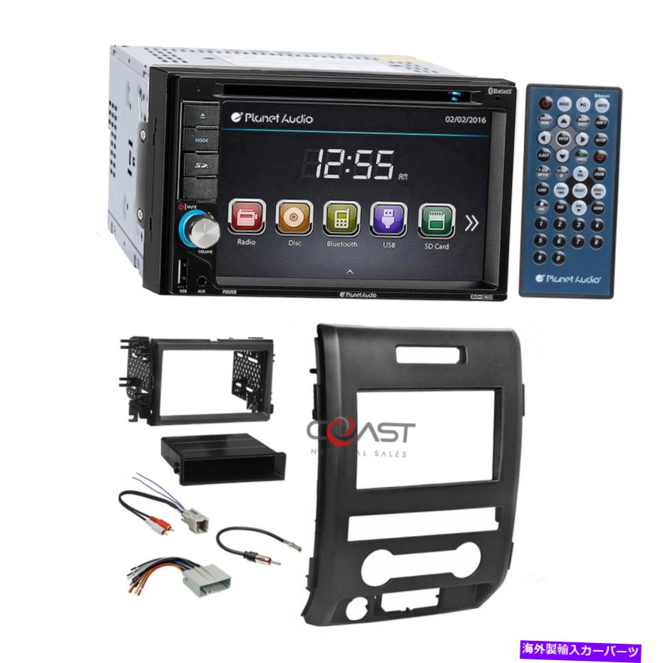 内装パーツ Planet Audio DVD USB Bluetoothセールスカッシフォットバッグホームス09-12ページF-150用品 - オリジナルのタイトルを表示 Planet Audio DVD USB Bluetooth カーステレオ ダッシュキット ハーネス 09-12 フォード F-150用- show original title【並行輸入品】