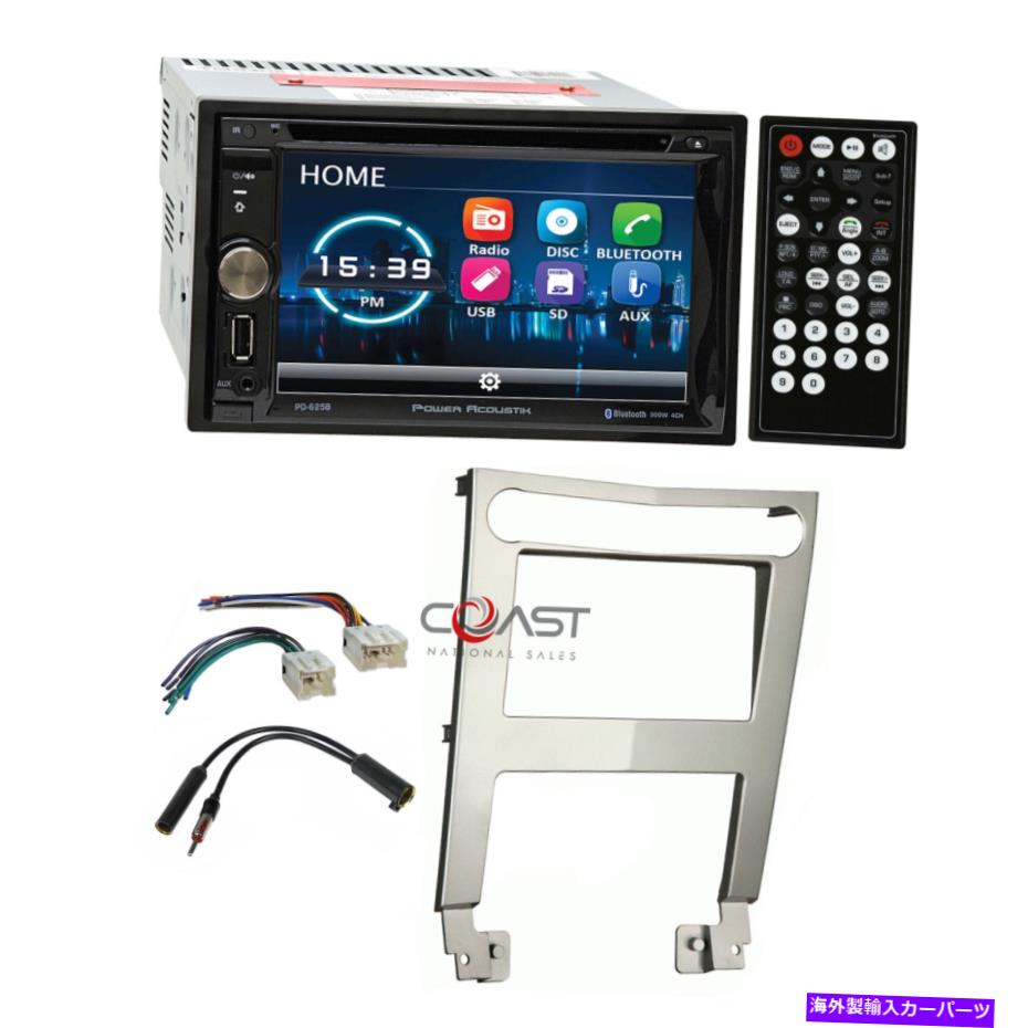 内装パーツ Power Acoustik DVD MP3 BT USBスコードカッピシオットヘビス04-06日産マキシュー用 - オリジナルのタイトルを表示 Power Acoustik DVD MP3 BT USB ステレオ ダッシュキット ハーネス 04-06 日産マキシマ用- show original title【並行輸入品】|Us Custom Parts Shop USDM