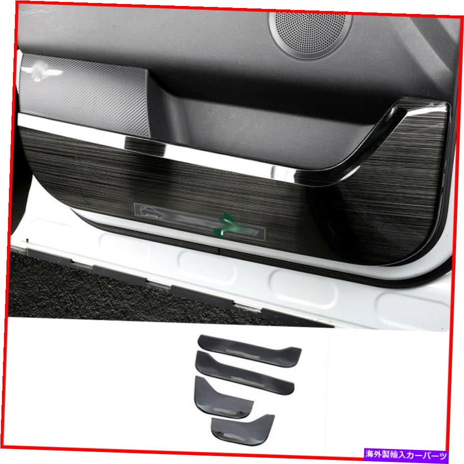 内装パーツ Discovery Sport 2015-2019ブラックモタテントアブランドホックパッショントリッド用 - オリジナルのタイトルを表示 Discovery Sport 2015-2019 ブラックチタンドアアンチキックパッド保護トリム用- show original title【並行輸入品】