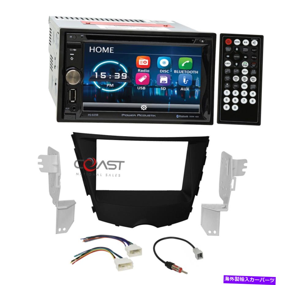 内装パーツ Power Acoustik DVD USB MP3スミッシューシェットセットヘビス2012-17 Hyundai Veloster用 - オリジナルのタイトルを表示 Power Acoustik DVD USB MP3 ステレオ ダッシュキット ハーネス 2012-17 Hyundai Veloster用- show original title【並行輸入品】｜Us Custom Parts Shop USDM