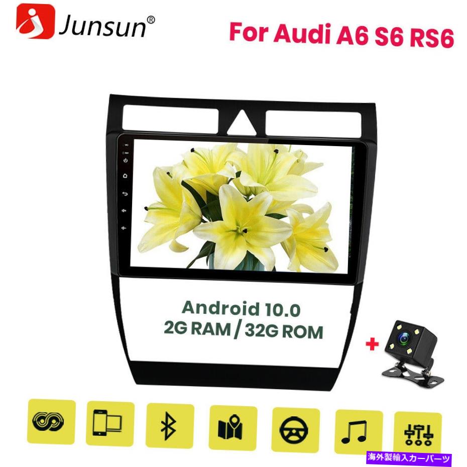 内装パーツ Audi A6 S6 RS6 Radio Android GPS Sat Nav RDS USB Wifi Bluetooth 9 \