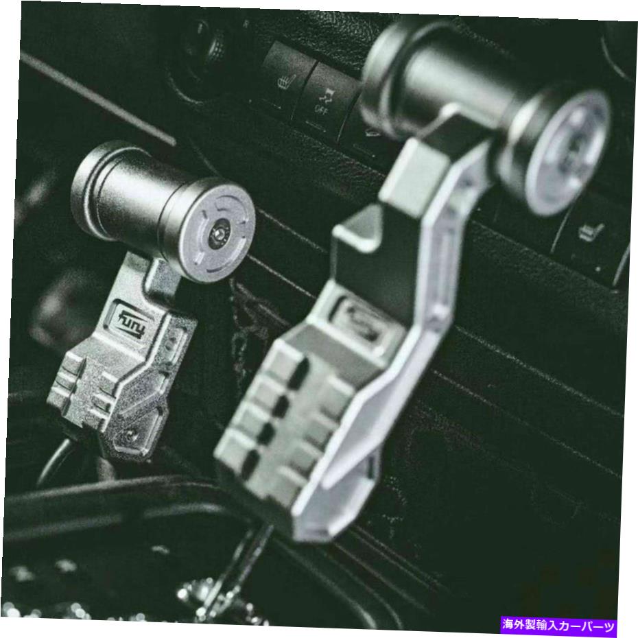 内装パーツ JK Wrangler 07-17用シルバーギアボックススティックギアシフトノブレバーシフターキット Silver Gearbox Stick Gear Shift Knob Lever Shifter KitS for JK Wrangler 07-17【並行輸入品】