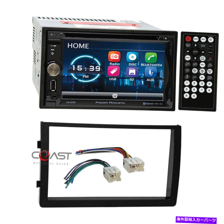 内装パーツ Power Acoustik DVD BT MP3 USBスコードカッピシアットヘッド05-06日本アルバソス - オリジナルのタイトルを表示 Power Acoustik DVD BT MP3 USB ステレオ ダッシュキット ハーネス 05-06 日産 アルティマ用- show original title【並行輸入品】
