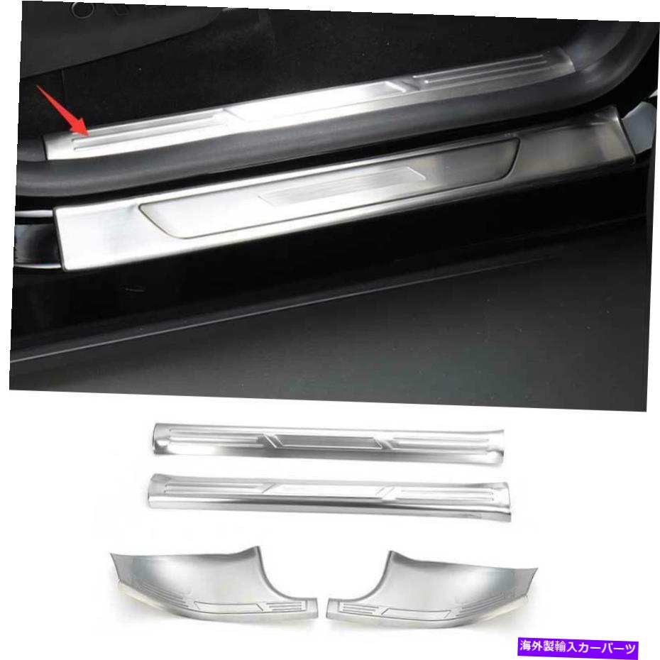 内装パーツ バスラ・ホテルY 2020-21用途シルバー・インディアン・アシルス・カッ・ドロロクター袖ドート - オリジナルのタイトルを表示 テスラモデルY 2020-21 用シルバーインナードアシルスレッショルドプロテクター袖口プレート- show original title【並行輸入品】