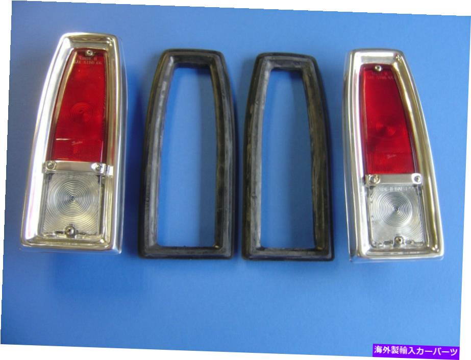 内装パーツ 1966-1967シボレーノバのTaillightアセンブリ - シールペアトリムパーツ - アメリカ 1966-1967 CHEVY NOVA TAILLIGHT ASSEMBLY-COMPLETE WITH SEALS-PAIR-TRIM PARTS-USA【並行輸入品】