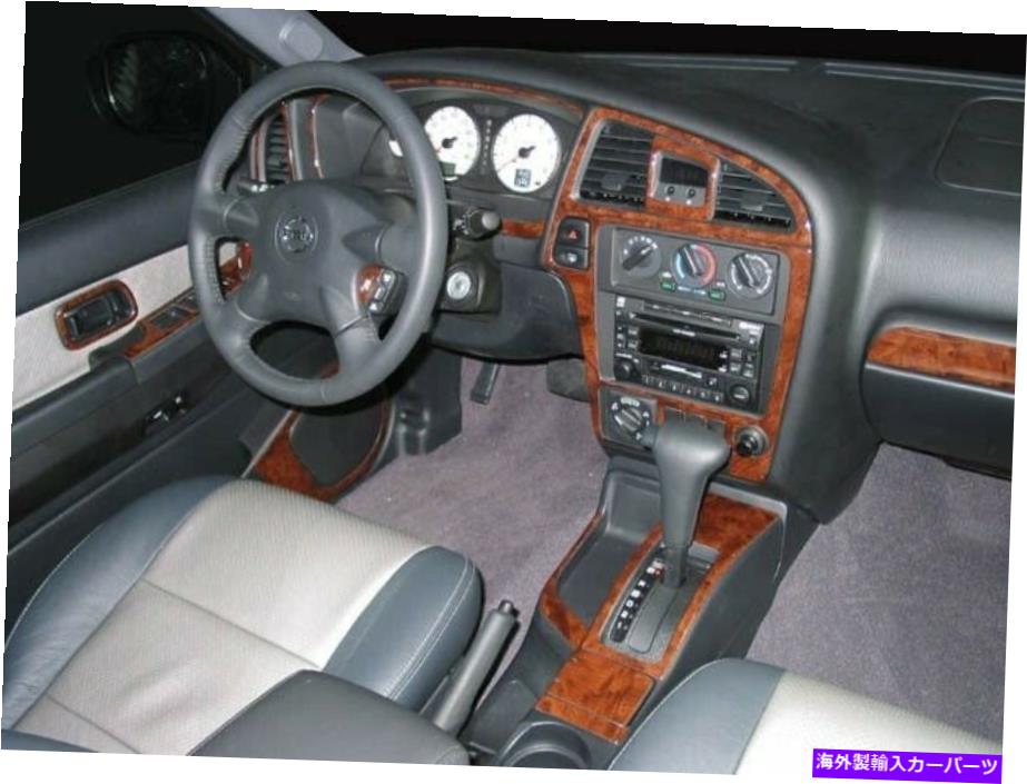 内装パーツ 日産Pathfinder 03 04メーカーズイヤースイッチアルプル用プッシュトリカット - オリジナルのタイトルを表示する NISSAN PATHFINDER 03 04 カーボンファイバーウッドアルミニウム用ダッシュトリムキット- show original title【並行輸入品】
