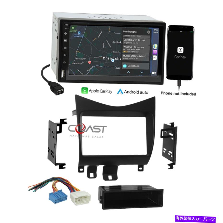 内装パーツ カンデートCarplayアンモロイドBT USBスコードカッピシアットヘビス2003-07エンボスアーチ用 - オリジナルのタイトルを表示 コンセプト Carplay アンドロイド BT USB ステレオ ダッシュキット ハーネス 2003-07 ホンダ アコード 用- show original 【並行輸入品】