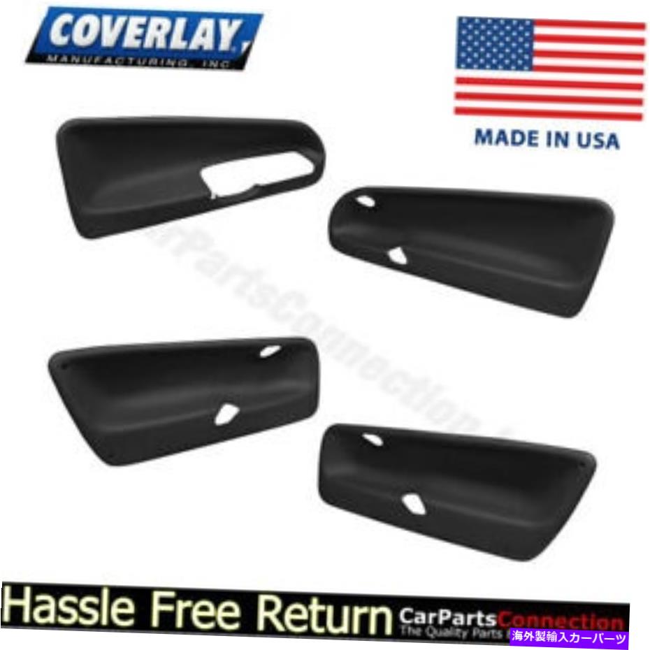 内装パーツ カバレッジヤアフルインダートフロントリアヤラックPassat 17-97C-BLK用 - オリジナルのタイトルを表示 Covererドアパネルインサートフロントリア左右ブラック Passat 17-97C-BLK用- show original title【並行輸入品】