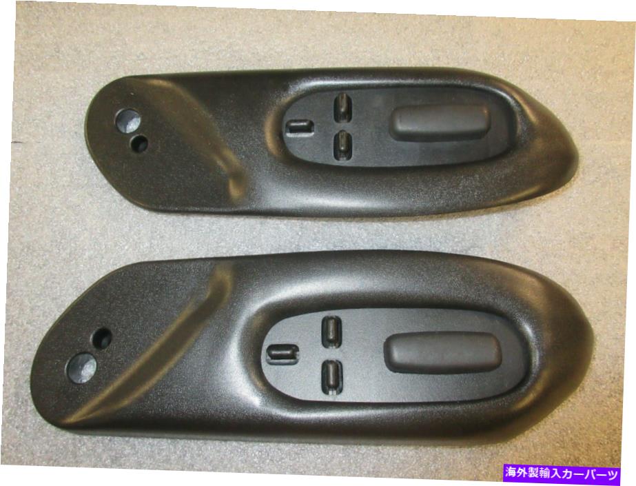 内装パーツ 97/04コルベットスポーツシートコントロールスイッチW /ベゼルペア！新着！クリスマスセール！ 97/04 corvette sport seat control switch w/bezel PAIR!! NEW! CHRISTMAS SALE!!【並行輸入品】