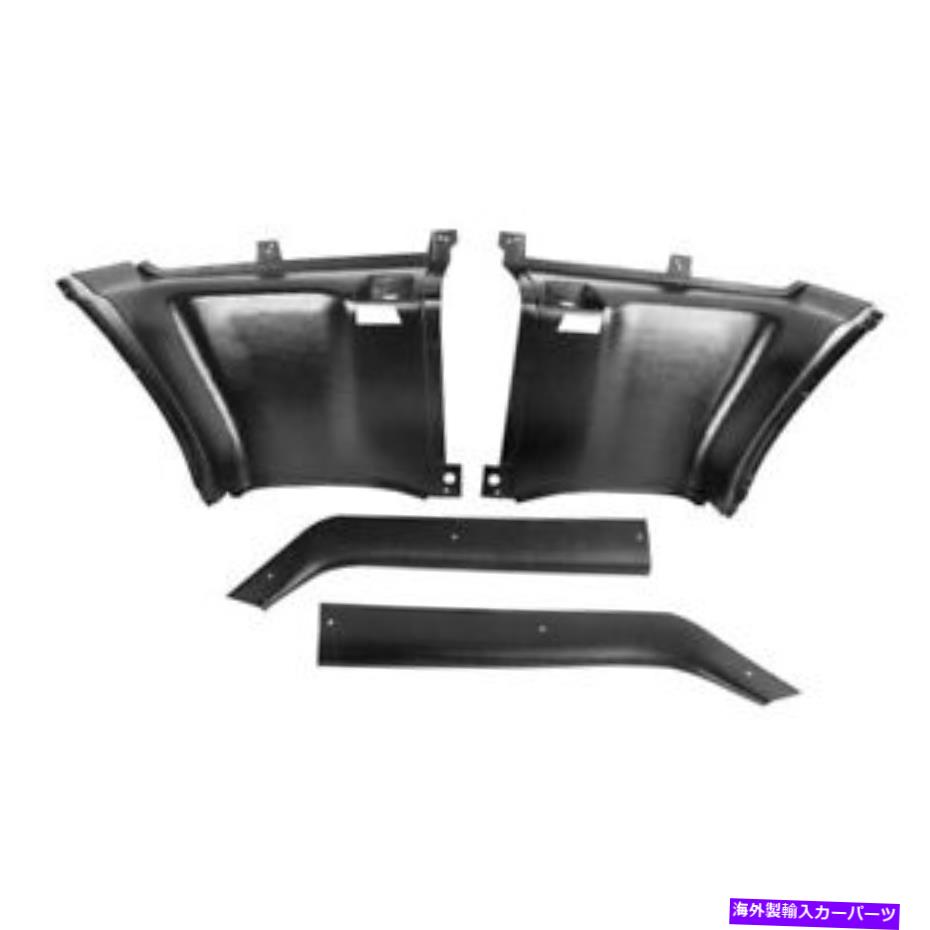内装パーツ フォードマスタング1969-1970ダイナコーンM3548P内部パネルトリムパネル For Ford Mustang 1969-1970 Dynacorn M3548P Interior Quarter Panel Trim Panel【並行輸入品】