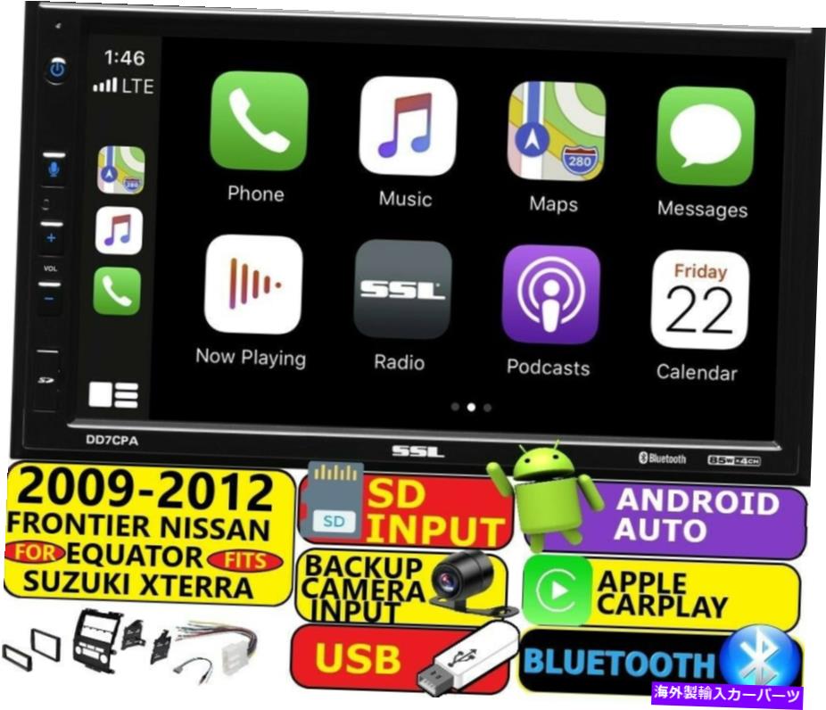 内装パーツ Bluetooth NavファームシスペリエーズメイアンドロイドボードUSB SD AUXジョーラー - オリジナルのタイトルを表示 BLUETOOTH NAV オーディオ システム アプル カープレイ アンドロイド オートUSB SD AUXカー ラジオ- show original title【並行輸入品】