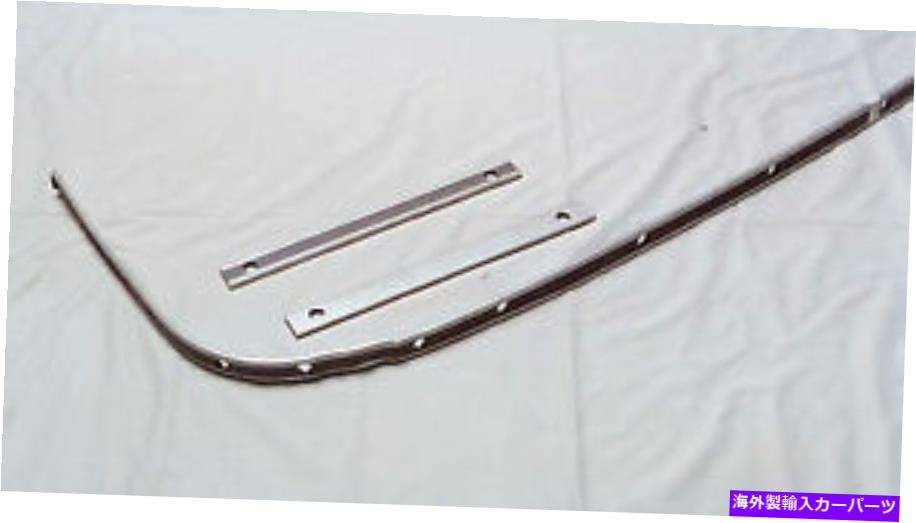 内装パーツ 58シボレーコンバーチブルトップリアタックレールセットシボー 58 Chevrolet Convertible Top Rear Tack Rail Set Chevy【並行輸入品】