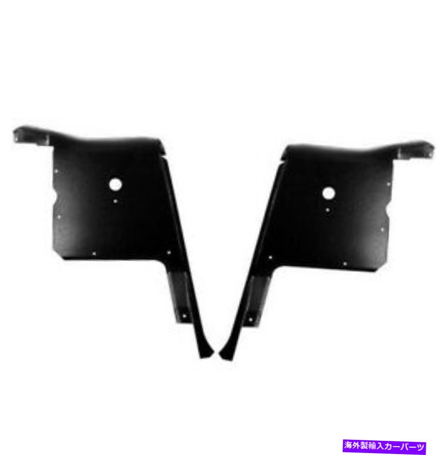 内装パーツ 1965年?66マスタングコンバーチブルクォーターインテリアトリムパネルペア右＆左のDII 1965~66 Mustang Convertible Quarter Interior Trim Panel Pair Right & Left Dii【並行輸入品】