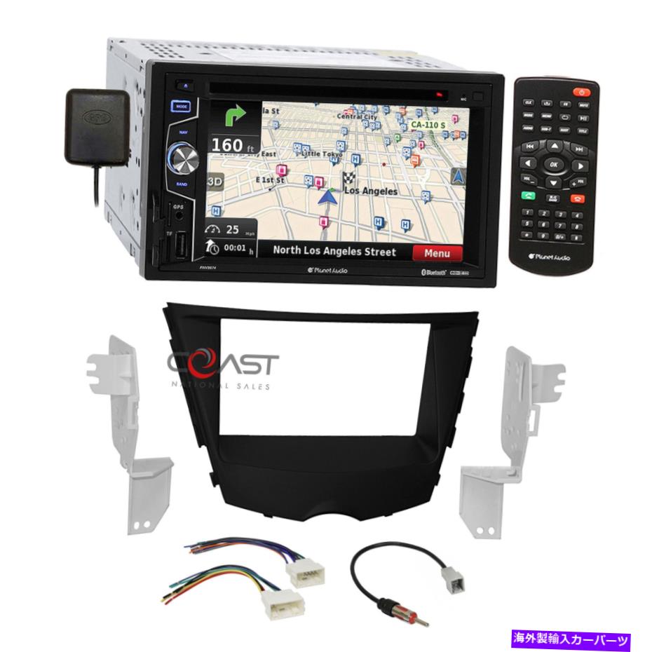 内装パーツ Planet Audio DVD USB GPSスミッシューシェイカットセットヘビス2012-17 Hyundai Veloster用 - オリジナルのタイトルを表示 Planet Audio DVD USB GPS ステレオ ダッシュキット ハーネス 2012-17 Hyundai Veloster用- show original title【並行輸入品】