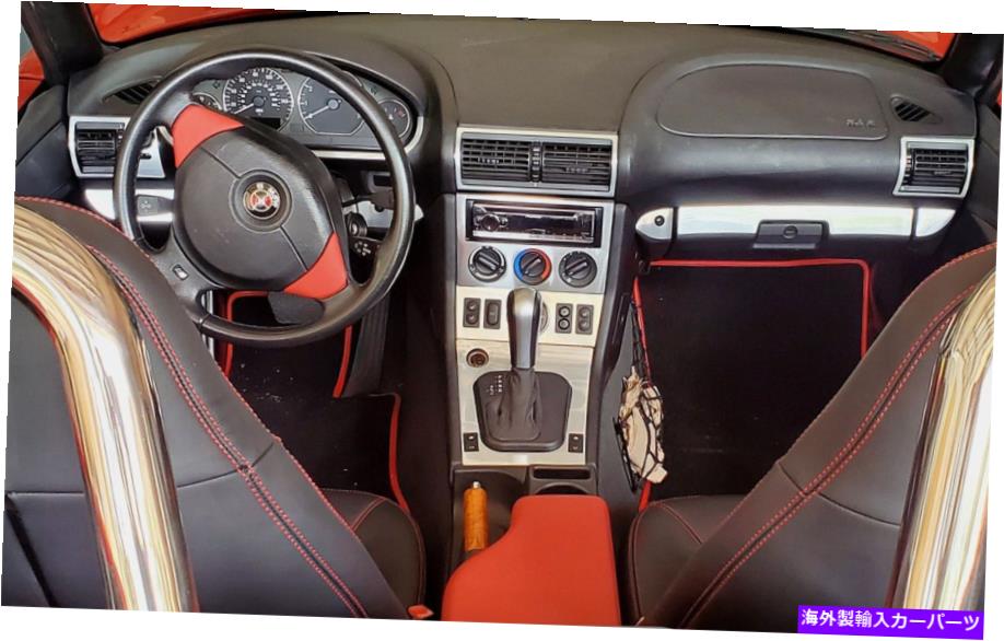内装パーツ 1996-2002 BMW Z 3リアルフランシェアルフィットリュップセット - オリジナルのタイトルを表示する 1996-2002 BMW Z 3 リアルブラッシュドアルミダッシュトリムキット- show original title【並行輸入品】