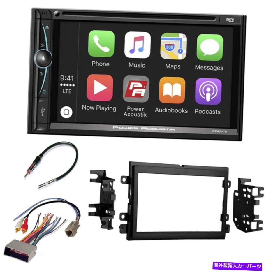 【楽天市場】内装パーツ 7 "CD / DVDカーステレオアップルカープレイラジオのラジオインストールキット 2008 Ford F150