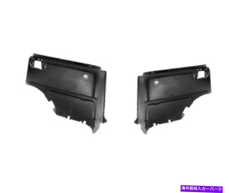 内装パーツ 1967 1968フォードマスタングファスバックインテリアクォータートリムパネル下ペア＃M3548K 1967 1968 FORD MUSTANG FASTBACK INTERIOR QUARTER TRIM PANELS LOWER PAIR #M3548K【並行輸入品】