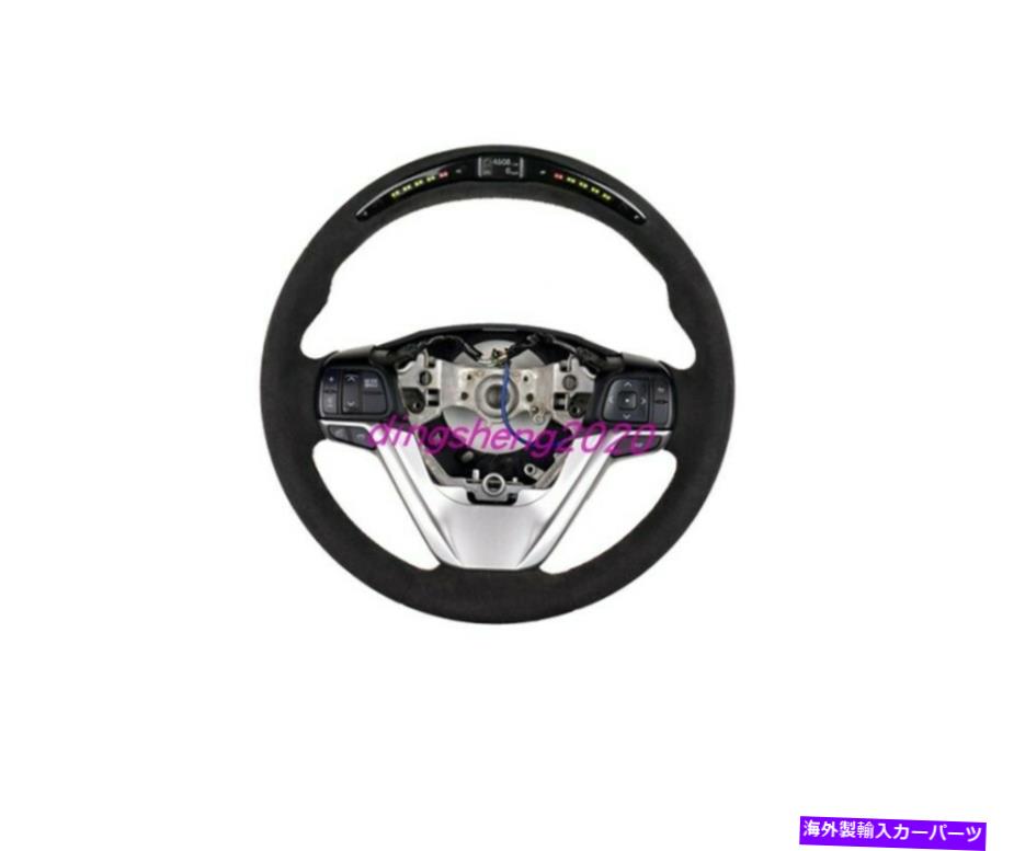 内装パーツ トレタカムリカローラRAV4ハイランダーGT 86用途メーズリーダLEDスピアリングサイズ - オリジナルのタイトルを表示 トヨタ Camry Corolla RAV4 Highlander GT 86 用カーボンファイバLEDステアリングホイール- show original title【並行輸入品】｜Us Custom Parts Shop USDM