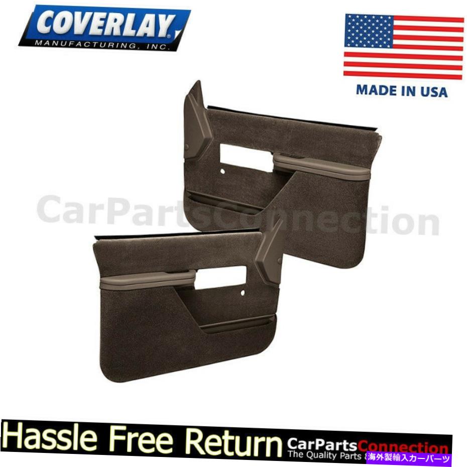 内装パーツ Coverer↑利用施設L + Rマークランド18-37N-DBR手動手動&ロック - オリジナルのタイトルを表示する Coverer交換用ドアパネルL + Rダークブラウン 18-37N-DBR 手動ウィンドウ & ロック- show original title【並行輸入品】