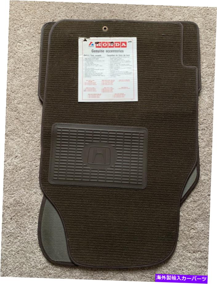 内装パーツ 88-91エフエフオムチェアラメンロアーフィット - オリジナルのタイトルを表示する 88-91 ホンダ シビック EF ハッチバック OEM レア ブラウン フロアマット- show original title【並行輸入品】｜Us Custom Parts Shop USDM
