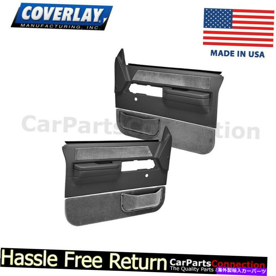 内装パーツ Coverer↑利用店L + Rマークノー18-36N-DGRちゃん&ロック - オリジナルのタイトルを表示 Coverer交換用ドアパネルL + Rダークグレー 18-36N-DGR手動ウィンドウ & ロック- show original title【並行輸入品】|Us Custom Parts Shop USDM