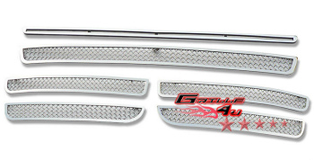 オリジナル 送料無料 Usパーツ 海外メーカー輸入品 フォルクスワーゲン グリル For Volkswagen 03 07 For Volkswagen Touareg Touareg Bumper Stainless Mesh Premium Grille 03 07フォルクスワーゲントゥアレグバンパーステンレスメッシュプレミアムグリルのための