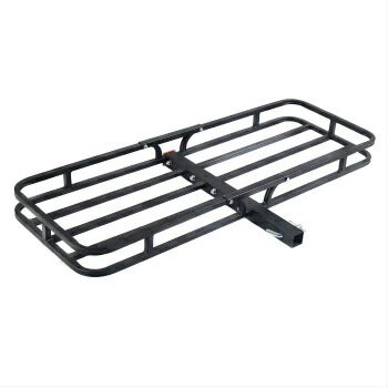 ヒッチバスケット カーゴキャリア 500LBS Steel Cargo Carrier Luggage Basket 2