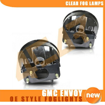 GMCEnvoyフォグライト02-08GMCEnvoyOEFogLightsClearLightLampsLHRHPair2月8日GMCエンボイOEフォグライトクリアライトランプLHRHペア