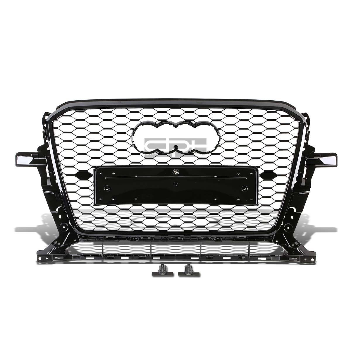 グリル 海外メーカー輸入品 Rs Black Upper 車用品 Front 12 16 Black Bumper Hood Style Q5 Guard Us Parts Mlb Shop Mlb Mlp Abs Audi 12 16 Abs Custom Q5 Rsスタイルフロントバンパー フードアッパーグリルガード Grill For For Audi Mlp Usdm 送料無料 Usパーツ