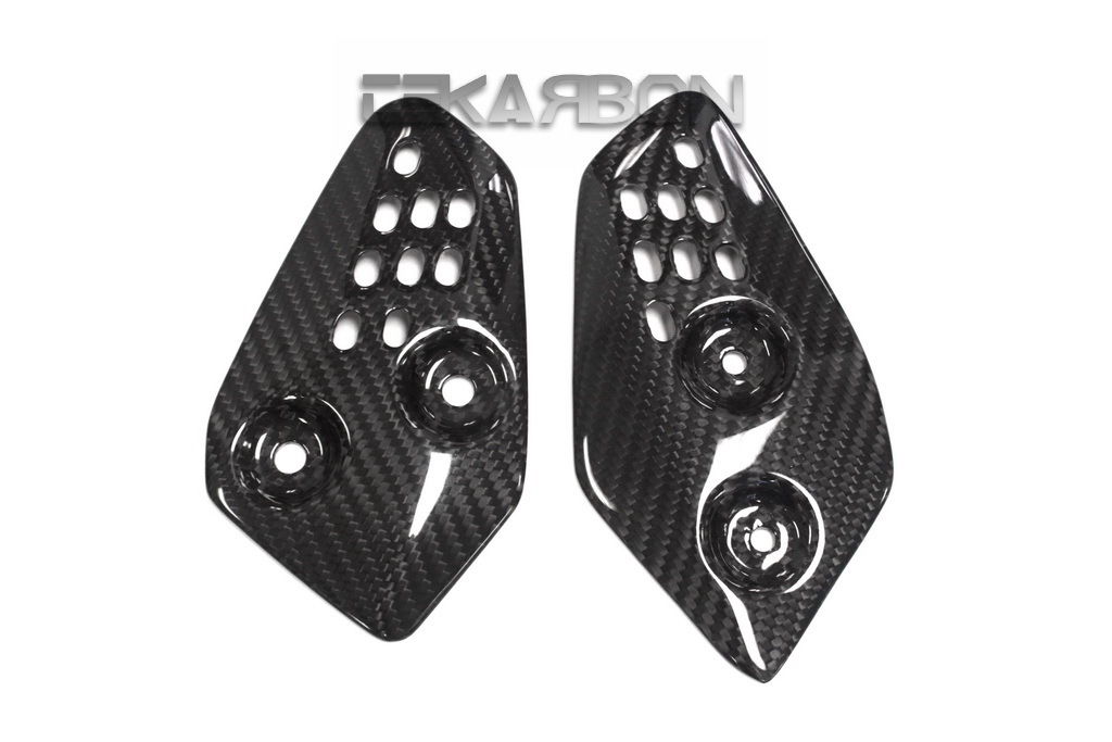 フェアリング Yamaha 13 16ヤマハfz07 Mt07カーボンファイバーヒールプレート 2x2ツイル機物 13 16 Yamaha Fz07 Mt07 Carbon Fiber Heel Plates 2x2 Twill Weave Newbyresnursery Com