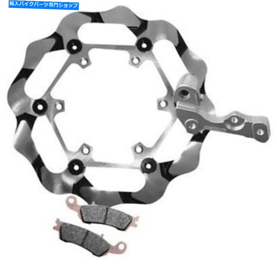 front brake rotor スズキRMZ250 2005-2015用ブレーキフロントWオープン特大ブレーキローターキット Braking Front W-Open Oversized Brake Rotor Kit for Suzuki RMZ250 2005-2015【並行輸入品】｜Us Custom Parts Shop USDM