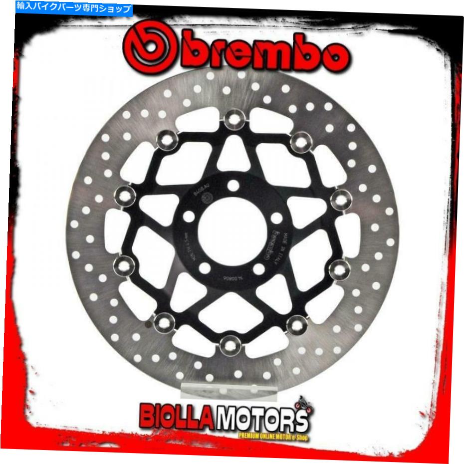 front brake rotor 78B408A0フロントブレーキディスクBrembo Suzuki GS E 1991-500CCフローティング 78B408A0 FRONT BRAKE DISC BREMBO SUZUKI GS E 1991- 500CC FLOATING【並行輸入品】