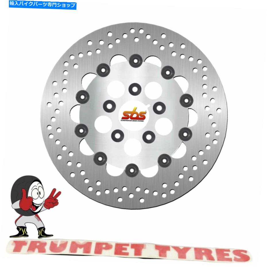 front brake rotor ハーレーFXWGワイドグライド1340 85 - 88 SBSフロントブレーキディスク本物のOE品質5140 Harley FXWG Wide Glide 1340 85 - 88 SBS Front Brake Disc Genuine OE Quality 5140【並行輸入品】|Us Custom Parts Shop USDM