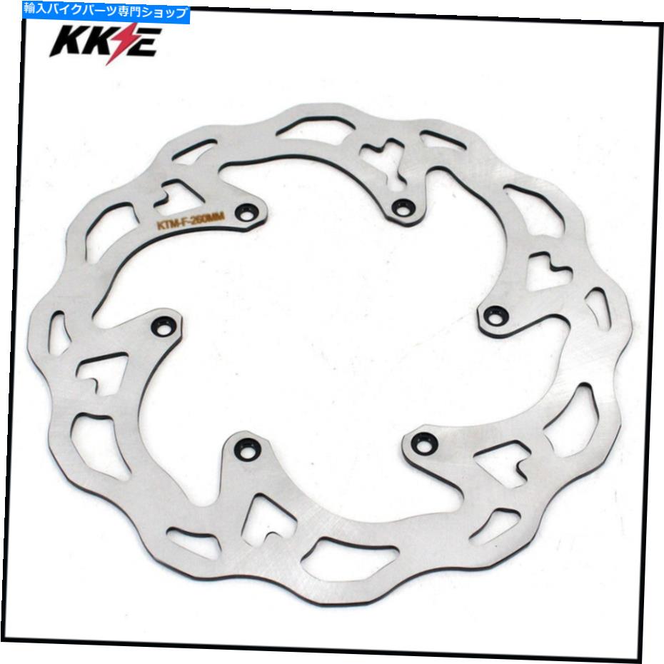 front brake rotor KKE 260MMフロントブレーキディスクローター互換KTM 125-530CC SX EXC 2003-2022 KKE 260mm Front Brake Disc Rotor Compatible with KTM 125-530cc SX EXC 2003-2022【並行輸入品】