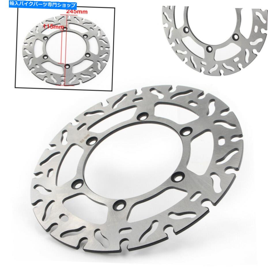 front brake rotor 1×ディスクローターフロントブレーキディスクスチールフィットヤマハTTR250 DT200 DT230 WR200モーター 1 x Disc Rotor Front Brake Disc Steel Fit Yamaha TTR250 DT200 DT230 WR200 Motor【並行輸入品】