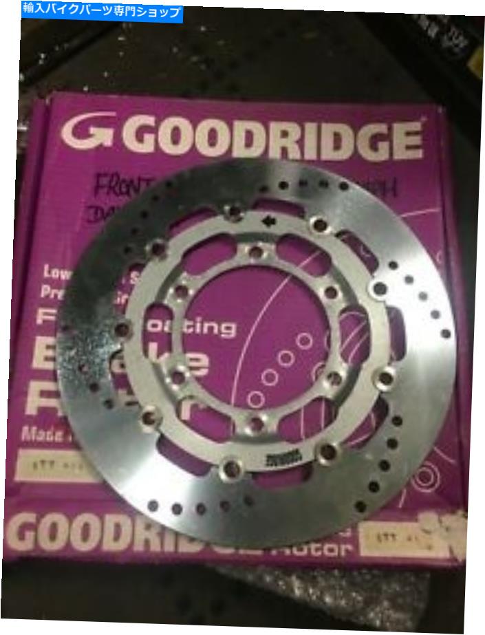 front brake rotor Triumph Daytonaのための新しい純正グッドリッジフロントブレーキディスク左手STT40L NEW GENUINE GOODRIDGE FRONT BRAKE DISC for TRIUMPH DAYTONA LEFT HAND STT40L【並行輸入品】|Us Custom Parts Shop USDM