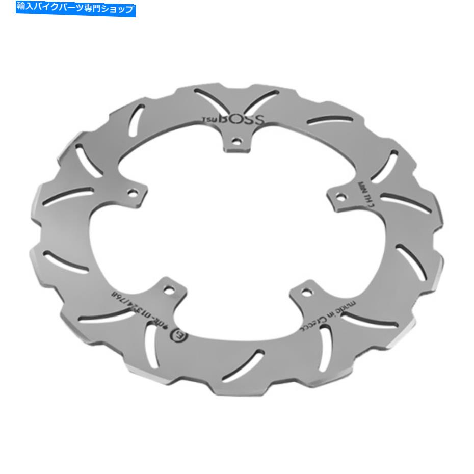front brake rotor Gilera Nexus 125用ズボスレーシングフロントブレーキディスク（08-09）PN：PI04FID Tsuboss Racing Front Brake Disc for Gilera Nexus 125 (08-09) PN: PI04FID【並行輸入品】｜Us Custom Parts Shop USDM