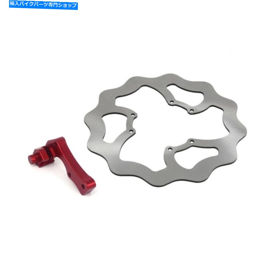 front brake rotor CRF250 CRF450 CRF250R CRF450R用270mm前部波状ブレーキディスクローターブラケット 270mm Front Wavy Brake Disc Rotor Bracket For CRF250 CRF450 CRF250R CRF450R【並行輸入品】