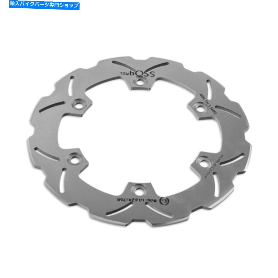front brake rotor ホンダVFR 400 R（1986）PN：HO21FID用TSUBOSSフロントブレーキディスク Tsuboss Front Brake Disc for Honda VFR 400 R (1986) PN: HO21FID【並行輸入品】