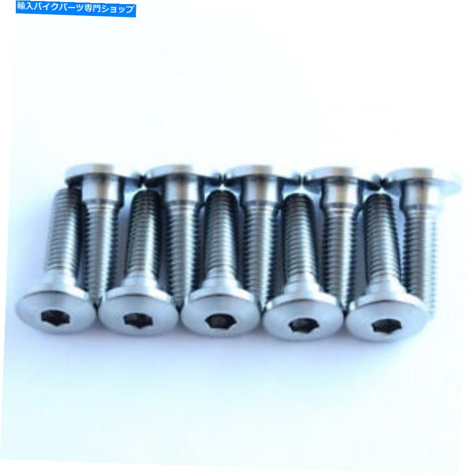 front brake rotor Triumph Street Twinフロントブレーキローターディスクボルトチタンタイガー1200 TRIUMPH Street Twin FRONT brake rotor disc bolts TITANIUM Tiger 1200【並行輸入品】｜Us Custom Parts Shop USDM