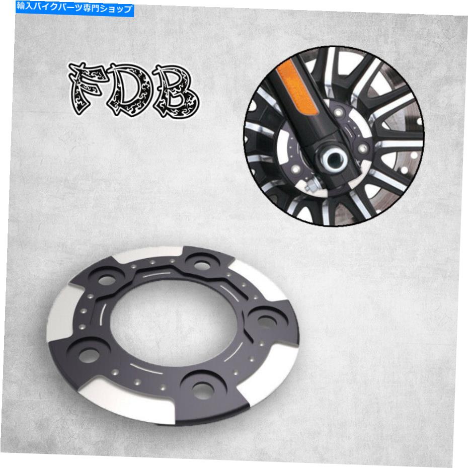 front brake rotor コントラストカットアルミフロントロータースペーサーフィットH-Dソフト【粉砕ギア】 Contrast Cut Aluminium Front Rotor Spacer Fit H-D SOFTAIL [Smashing Gear]【並行輸入品】