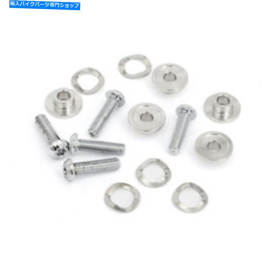 front brake rotor フロントローターハードウェアボルトワッシャーロードキングエレクトラグライドストリートグライド2014アップ Front Rotor Hardware Bolts Washers Road King Electra Glide Street Glide 2014-up【並行輸入品】