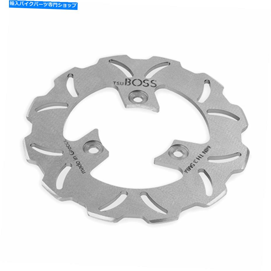 front brake rotor Aprilia Mojito125のための坪沢のフロントウェーブブレーキディスク(03-08)PN:AP11F Tsuboss Front Wave Brake Disc for Aprilia Mojito125 (03-08) PN: AP11F【並行輸入品】|Us Custom Parts Shop USDM