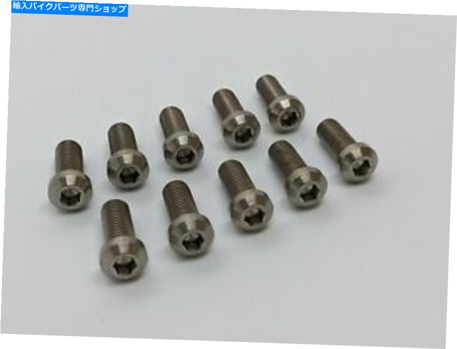 front brake rotor DUCATI 999チタンフロントディスクボルト02-07 Tiローターボルトヘクスソケット Ducati 999 Titanium Front Disc Bolts 02-07 Ti Rotor Bolts Hex Socket【並行輸入品】