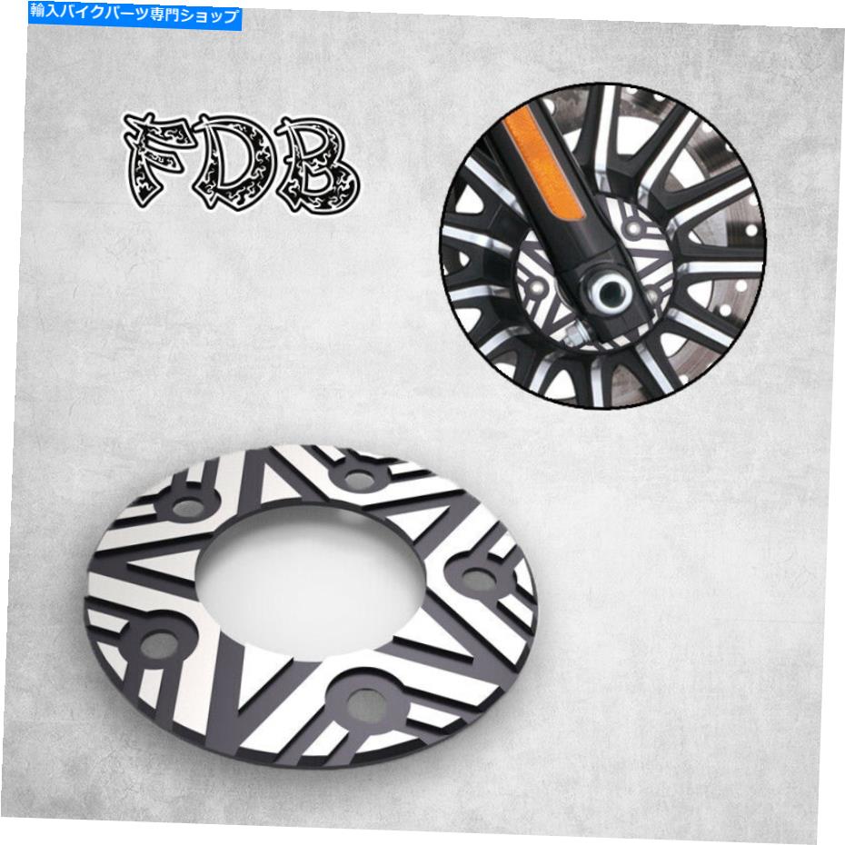 front brake rotor フィットH-DスポーツスターXLコントラストカットフロントロータースペーサー移動スター Fit H-D SPORTSTER XL Contrast Cut Front Rotor Spacer Moving Star【並行輸入品】